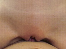 POV close up cameltoe sliding gif