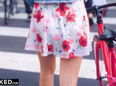 Dress and bike gif
