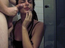 Sexy Brazilian blowjob gif