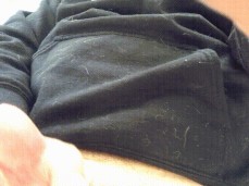 Cumming on my sweater gif