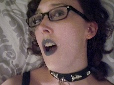 Orgasm face glasses gif
