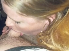 Balls deep in blonde girls throat gif