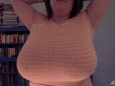 Huge Boob Sheer Shirt Stretch N Shake 2 gif