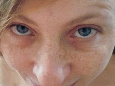 Gorgeous freckled beauty gif