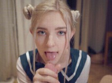 POV lick gif
