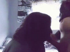 Tina Agrees to Give Boss a Blowjob During Meeting at His House gif