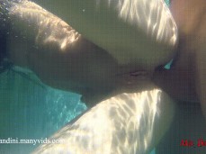 Underwater anal gif