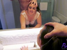 Bathroom Mirror Doggystyle gif