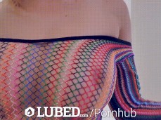 Dillion harper bouncing boobs mesh top gif