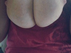 yes, you can cum on my big tits! gif