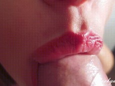 close up blowjob gif