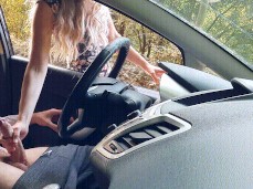 amateur car stranger handjob gif