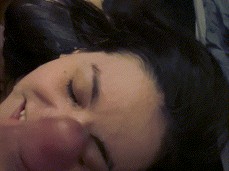 pussyfrecklexx facial cumshot gif