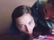 cum on your cute face gif