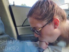 Sucking my Managers Dick in the Parking Lot at Work gif