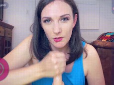 Clara Dee jerking you off pov gif