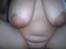 Fat Slut Huge Natural Tits Riding gif