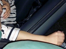 amateur car handjob gif