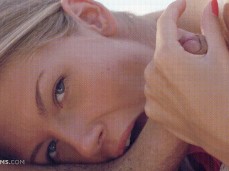 Green eyed blowjjob gif