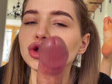 slap cock on face gif