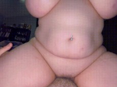 Big Tits Bouncing while I Ride that Dick gif