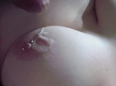 Cumshot on BBW Milfs Big Natural Tits gif