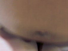 BBC Cumshot on Big Butt gif