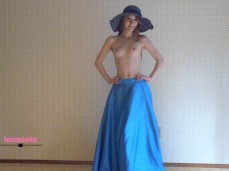 topless dress gif