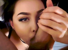 Sucking big ball’s gif