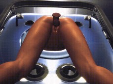 3D Bending over vaginal sex japanese girl gif