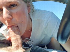 car cum swallow gif