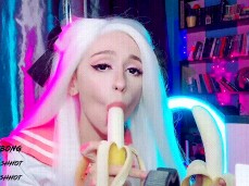 Alice Bong Sucks Banana gif