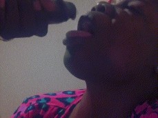 mama drink it from tha tap gif