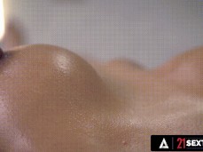 Oiled tits gif