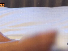 [手コキ男の潮吹きHandjob squirting of man]彼女の激しい手コキ亀頭責めで大量潮吹き glans of blame gif