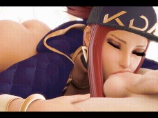 Akali Sucking On Balls gif