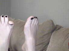 Sierra Cure footjob gif