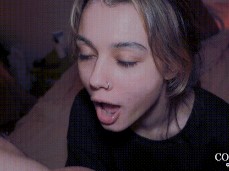 Hot girl suck dick gif