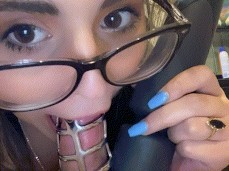 chastity blowjob tease gif