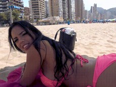 katrina moreno beach gif