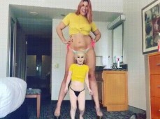 tall girl and  have some fun gif