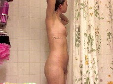 taking a hot shower gif