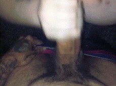 Cum on Nice Big Natural Tits gif