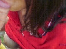 polo shirt blowjob gif