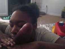 Sloppy ball sucking gif