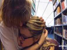 Lesbian hair sniffing gif