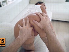 fingering Tina Kay's asshole gif