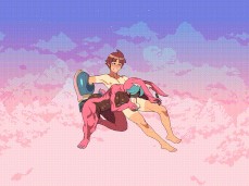 furry bunny gets cum in her mouth - cloud meadow gif