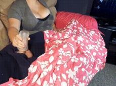 Movie Night Handjob gif