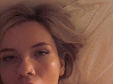 smile after cum swallowing gif